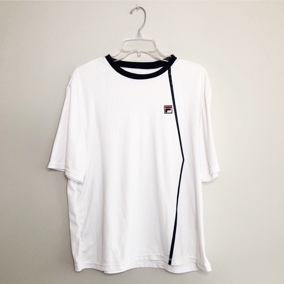 Fila Other - FILA Performance Short Sleeve Shirt Whit M NWOT